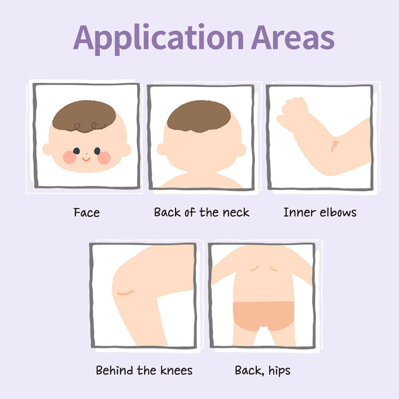 JUNGSAEMMOOL KIDS Soothing Ato Patch #Gooly Gooly Edition 7P