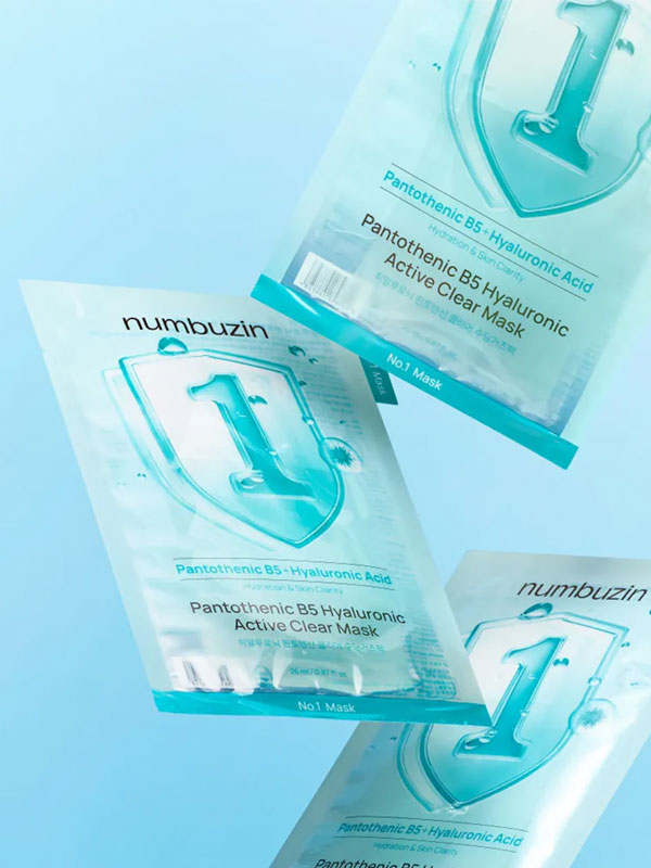numbuzin No.1 Pantothenic B5 Hyaluronic Active Clear Mask