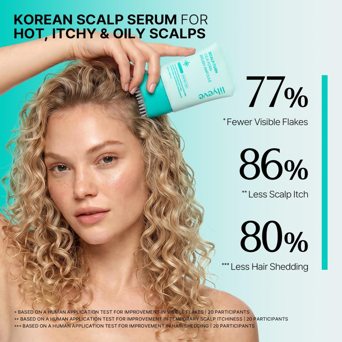 Lilyeve Scalp:Turn Cica PDRN Brush Ampoule 100ml
