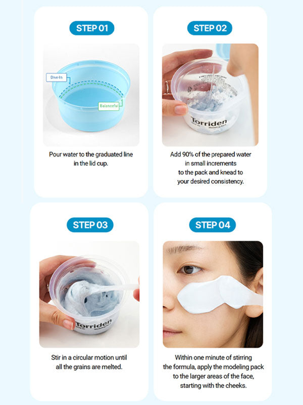Torriden Dive-In Low Molecular Hyaluronic Acid Modeling Pack 25g Torriden