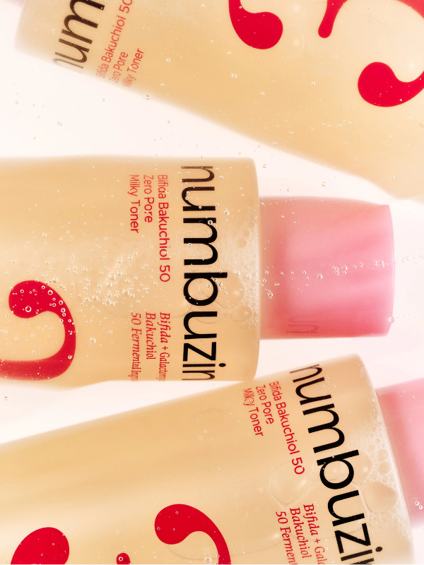 Numbuzin No.3 Bifida Bakuchiol Zero Pore Milky Toner Light 200ml