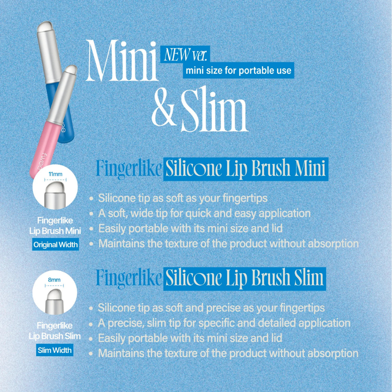fwee Fingerlike Silicone Lip Brush Slim 13g