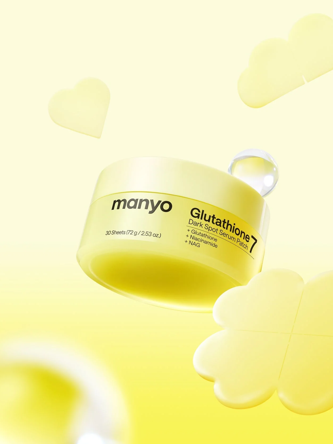 manyo Glutathione 7 Dark Spot Serum Patch 30 sheet/72g