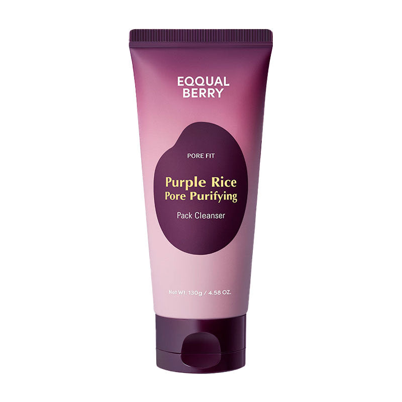 Eqqualberry Purple Rice Pore Purifying Pack Cleanser 130g