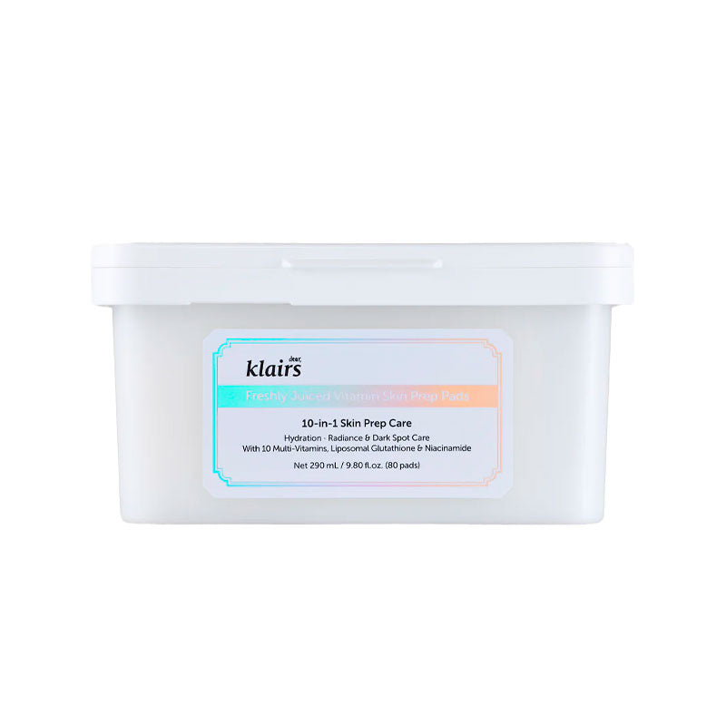Dear, Klairs Freshly Juiced Vitamin Skin Prep Pads 290ml / 80pads