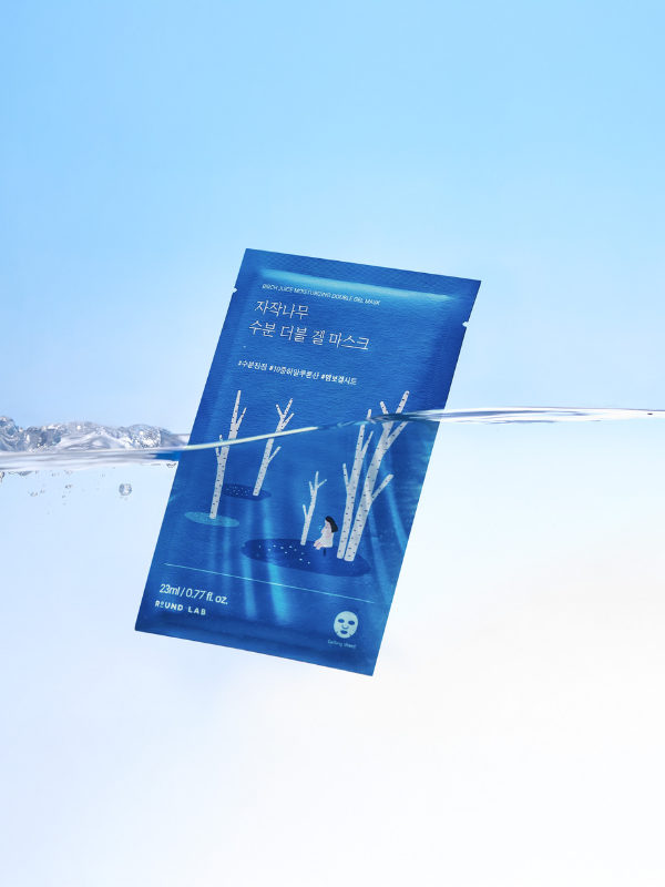 Round Lab Birch Juice Moisturizing Double Gel Mask 23ml