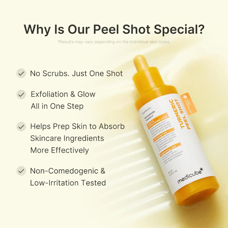 medicube Kojic Acid Turmeric Peel Shot 80ml