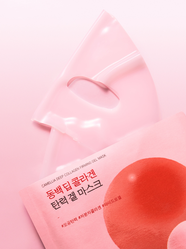 Round Lab Camellia Deep Collagen Firming Gel Mask 34ml