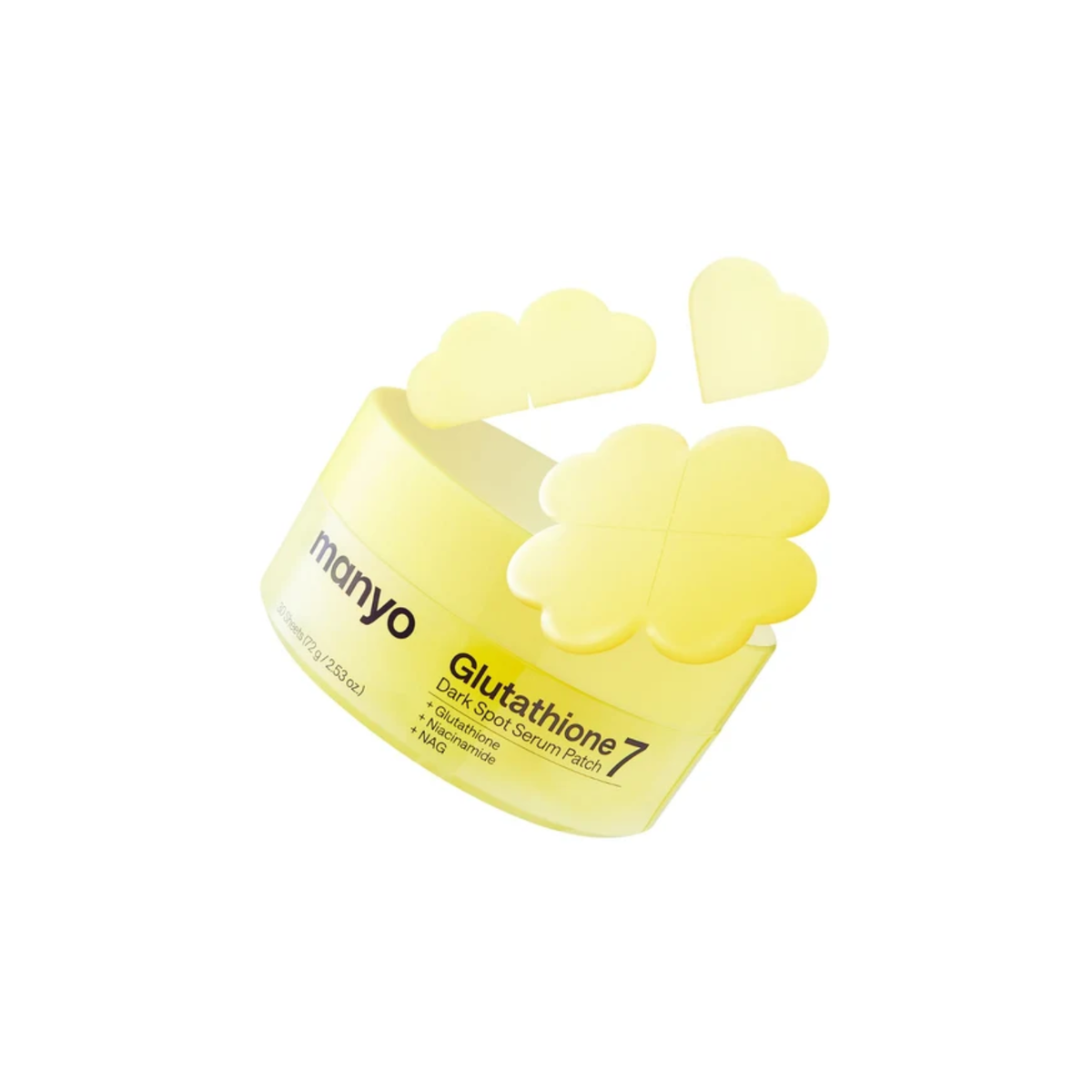 manyo Glutathione 7 Dark Spot Serum Patch 30 sheet/72g