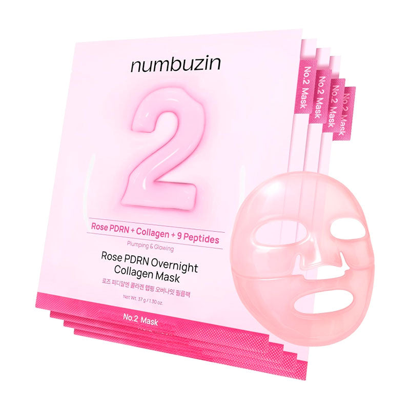 numbuzin No.2 Rose PDRN Overnight Collagen Mask 37ml