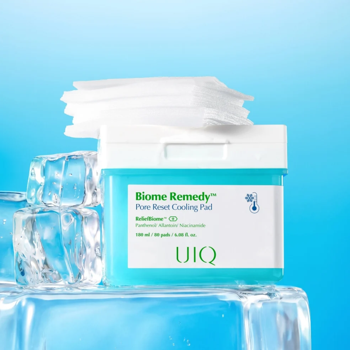 UIQ Biome Remedy™ Pore Reset Cooling Pad 80 pads - PinknBlossom