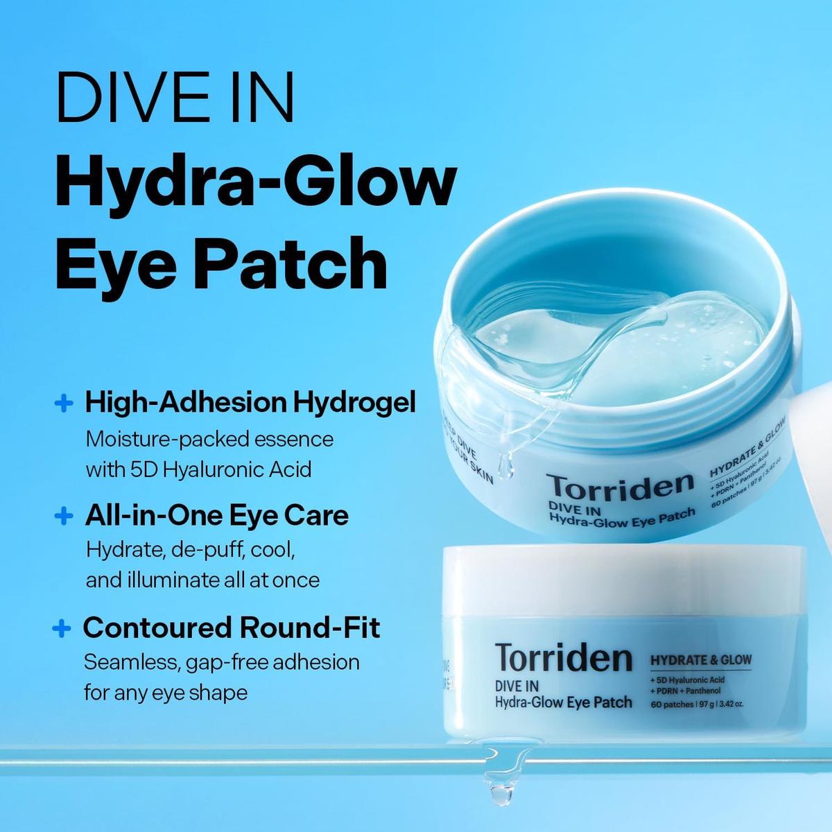 Torriden Dive-In Hydra Glow Eye Patch 60pcs
