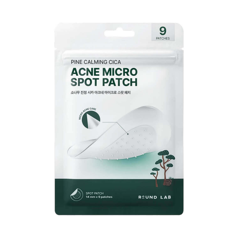 Round Lab Pine Calming Cica Micro Spot Patch 9pcs