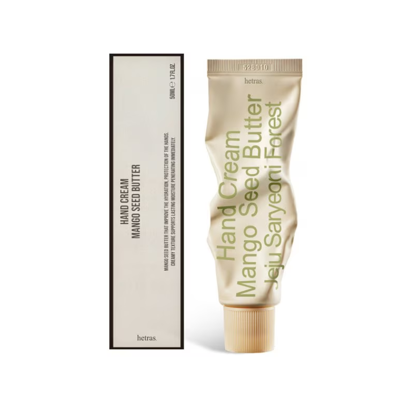hetras Perfumed Mango Seed Butter Hand Cream 50ml hetras