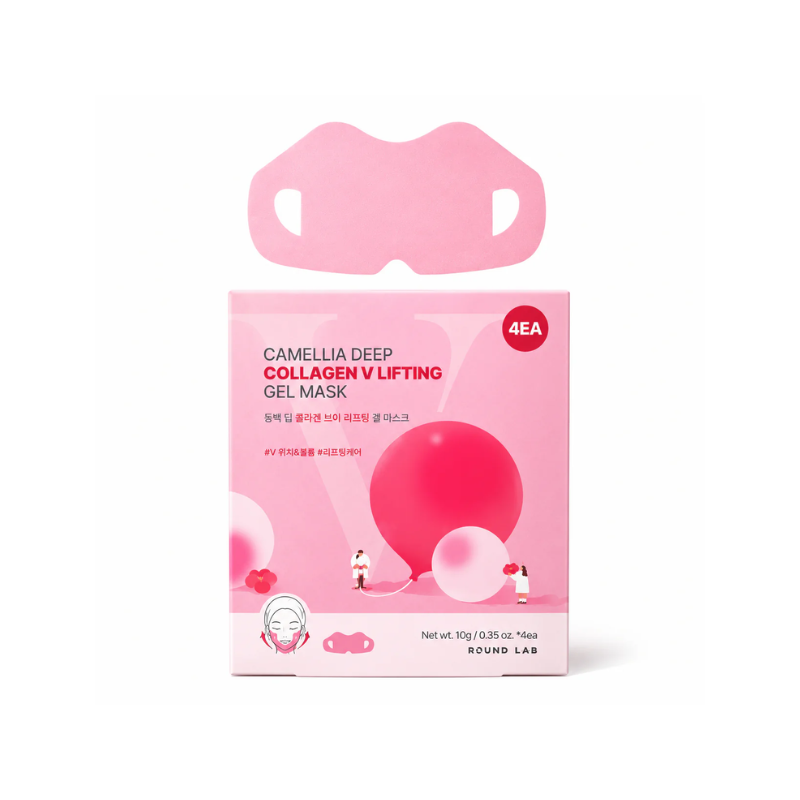 Round Lab Camellia Deep Collagen V Lifting Gel Mask 10g