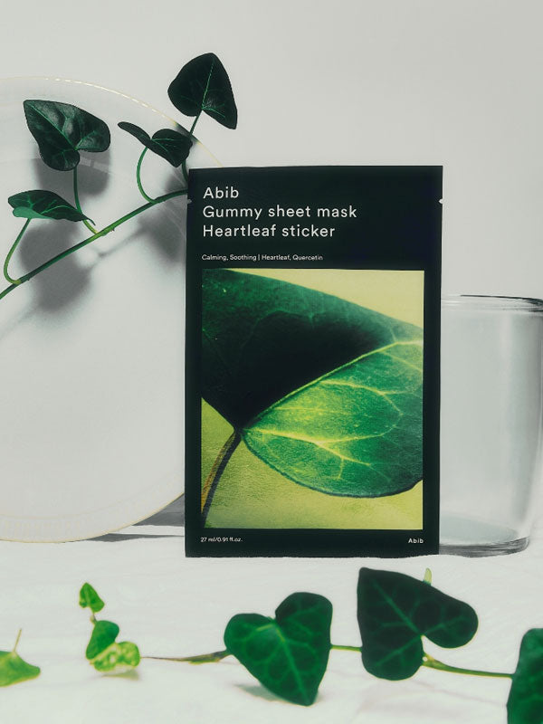 Abib Gummy Sheet Mask #Heartleaf Sticker 27ml ABIB