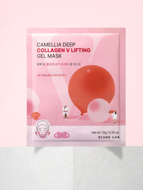 Round Lab Camellia Deep Collagen V Lifting Gel Mask 10g