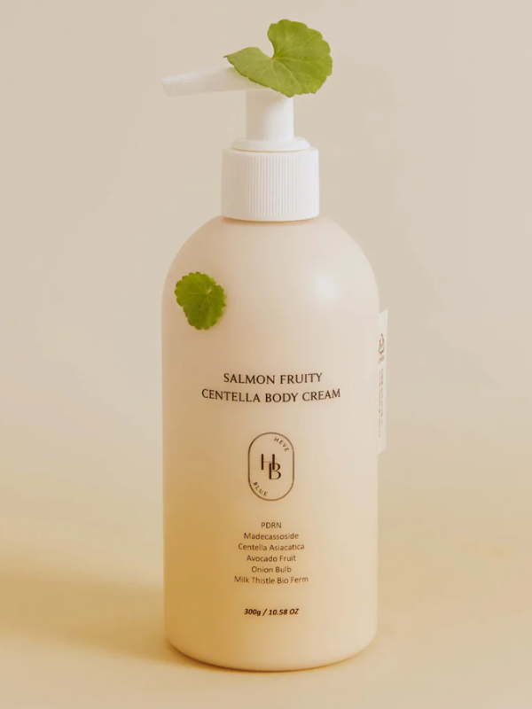 HEVEBLUE Salmon Fruity Centella Body Cream 300g