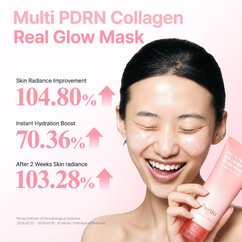 Purito Multi PDRN Collagen Real Glow Mask 100ml