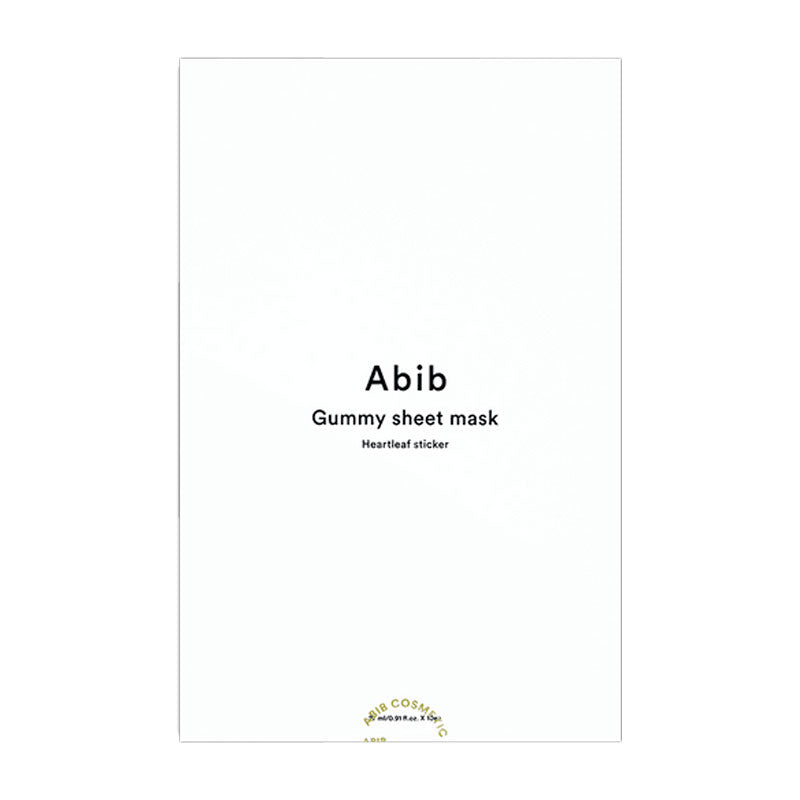 Abib Gummy Sheet Mask #Heartleaf Sticker 27ml