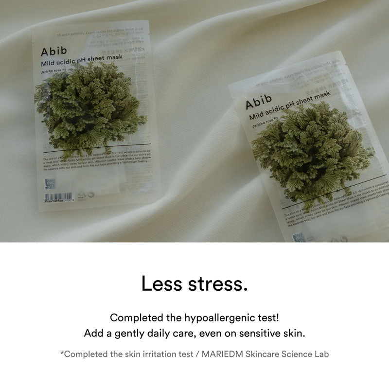Abib Mild Acidic pH Sheet Mask #Jericho Rose 30ml ABIB