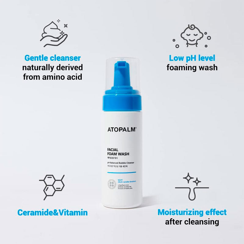 Atopalm Facial Foam Wash 150ml