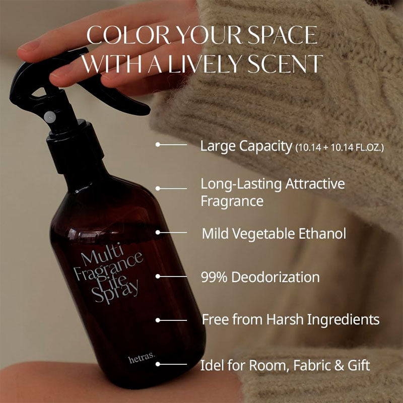 hetras Multi Fragrance Life Spray 300ml x 2