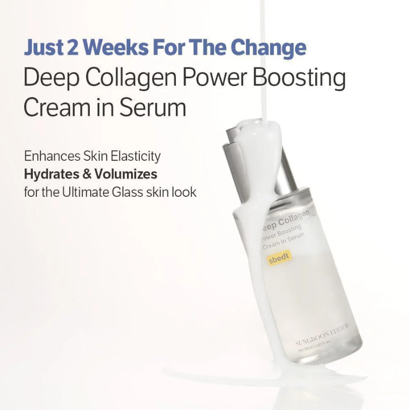 Sungboon Editor Deep Collagen Power Boosting Cream in Serum 30ml
