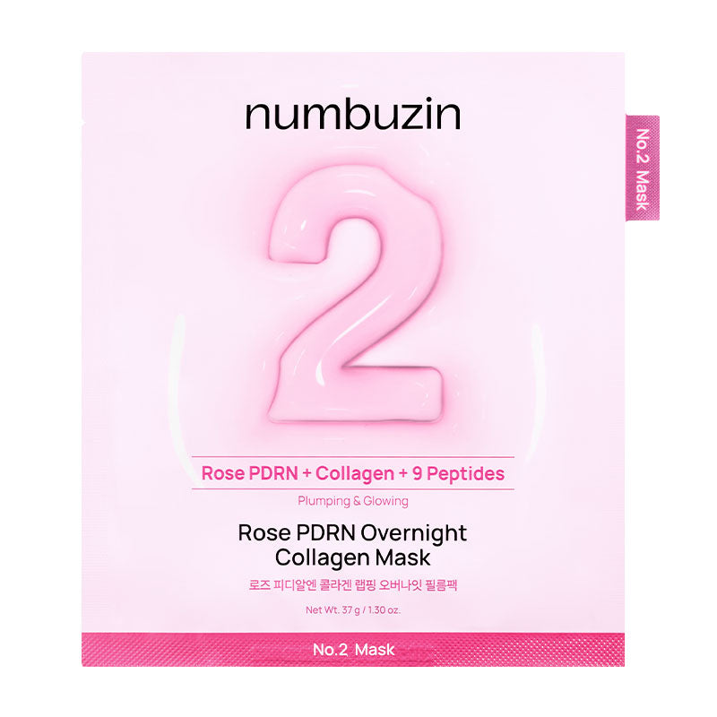 numbuzin No.2 Rose PDRN Overnight Collagen Mask 37ml