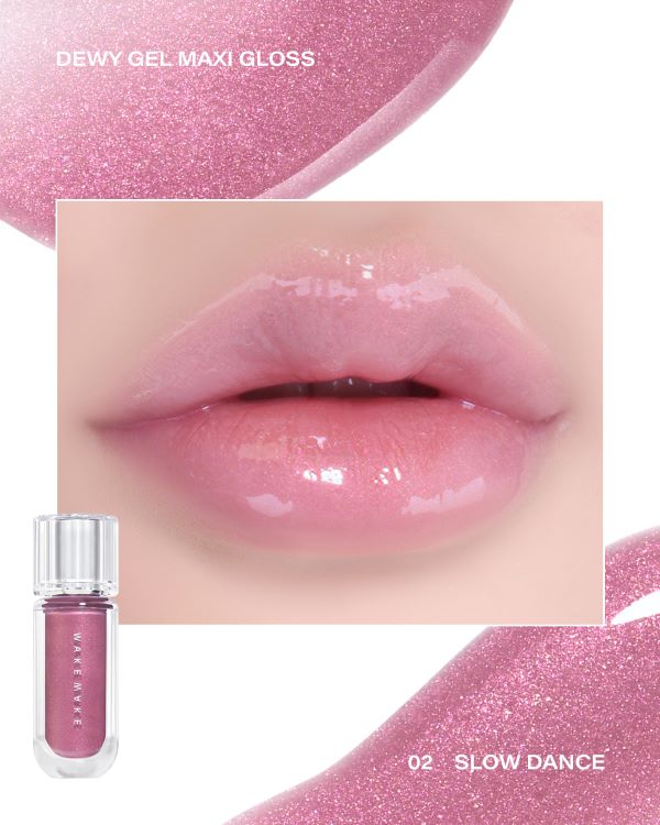 WAKEMAKE Dewy Gel Maxi Gloss 3.8g WAKEMAKE