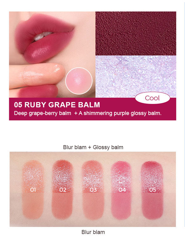 APIEU Juicy-Pang Mood Blending Lip & Cheek Balm 2.3g APIEU