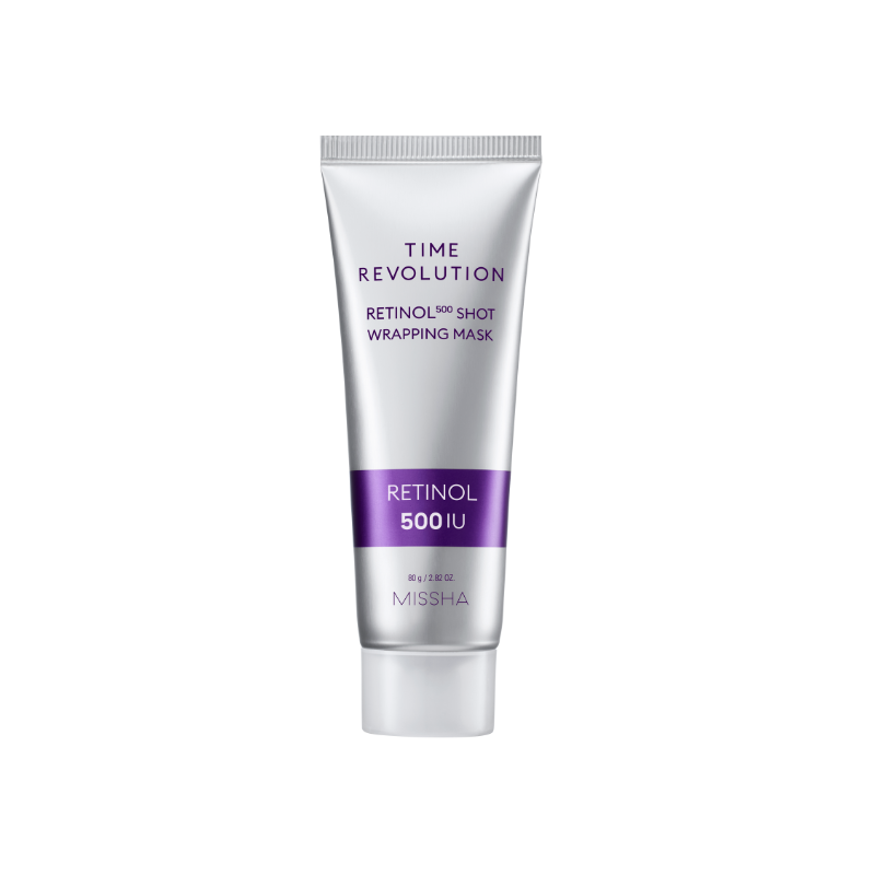 MISSHA Time Revolution Retinol 500 Shot Wrapping Mask 80g