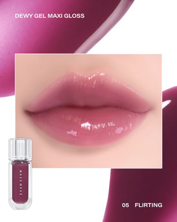 WAKEMAKE Dewy Gel Maxi Gloss 3.8g WAKEMAKE