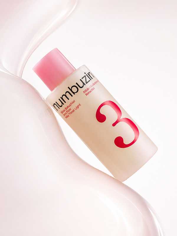 Numbuzin No.3 Bifida Bakuchiol Zero Pore Milky Toner Light 200ml