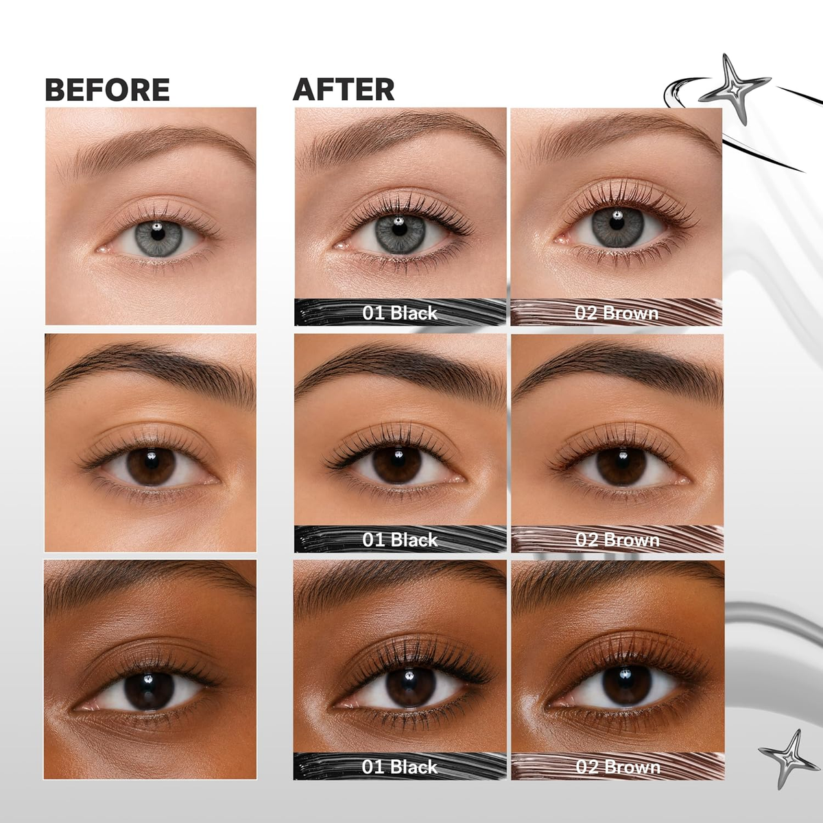 Amuse Metal Long Fix Mascara
