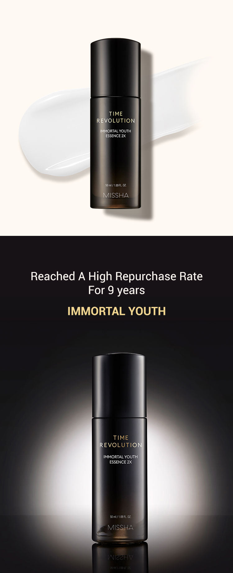 MISSHA Time Revolution Immortal Youth Essence 2X 50ml MISSHA