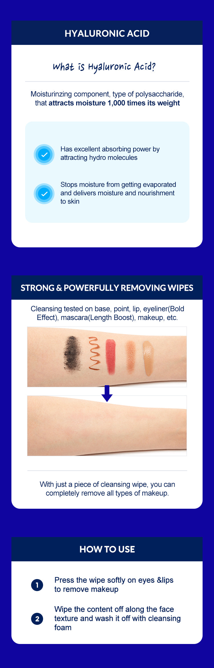 MISSHA Super Aqua Ultra Hyalron Cleansing Oil Wipes 30 sheets MISSHA