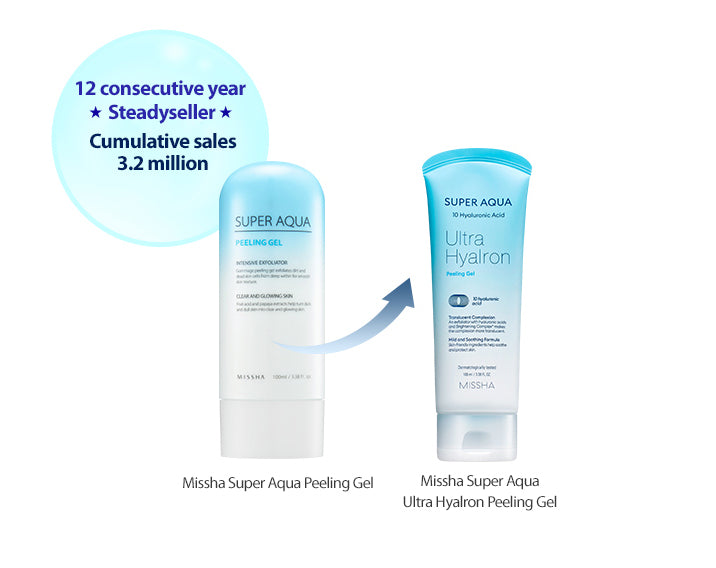 MISSHA Super Aqua Ultra Hyalron Peeling Gel 100ml MISSHA