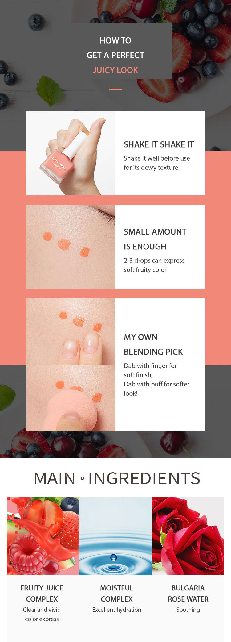 APIEU Juicy Pang Water Blusher 9g APIEU