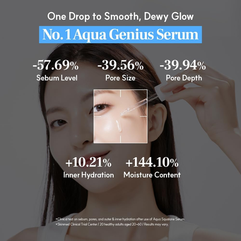S.Nature Aqua Squalane Serum 50ml - PinknBlossom