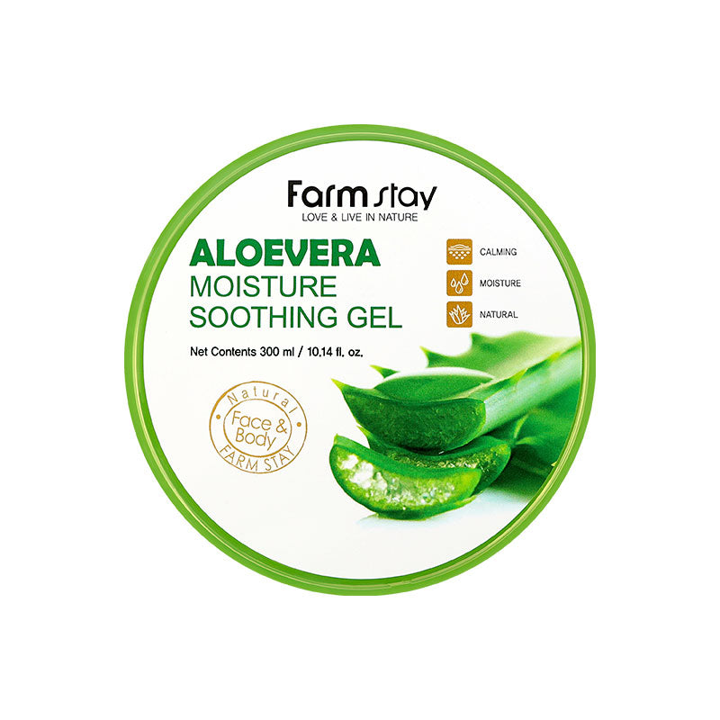 Farm-Stay-Moisture-Soothing-Gel-Aloevera-300ml Farm-Stay