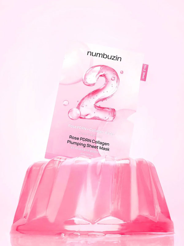 numbuzin No.2 Rose PDRN Collagen Plumping Sheet Mask 33ml