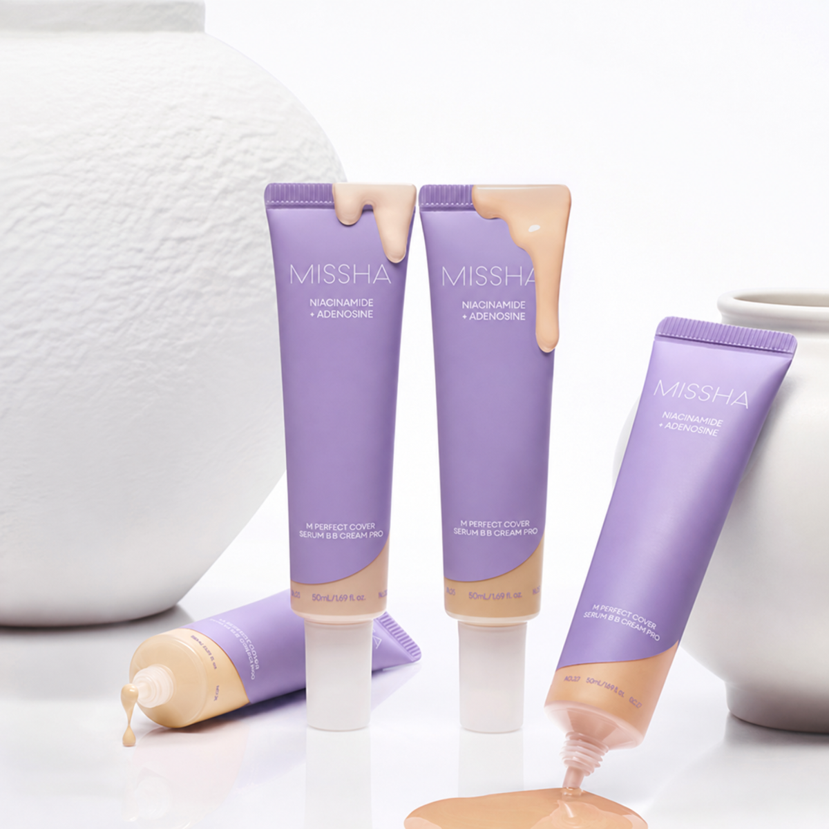 MISSHA M Perfect Cover Serum BB Cream Pro 50ml - PinknBlossom