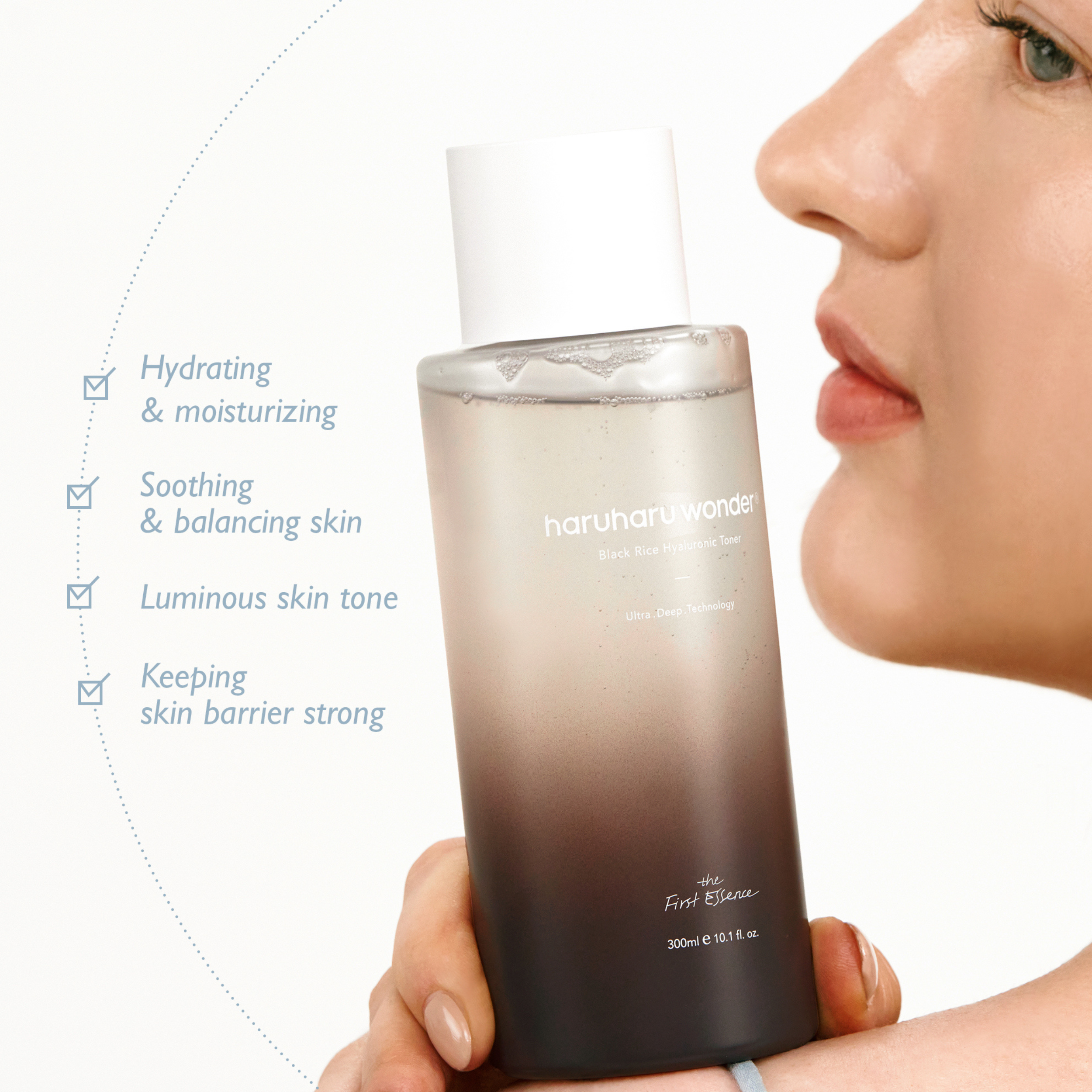 haruharu wonder Black Rice Hyaluronic Toner 300ml