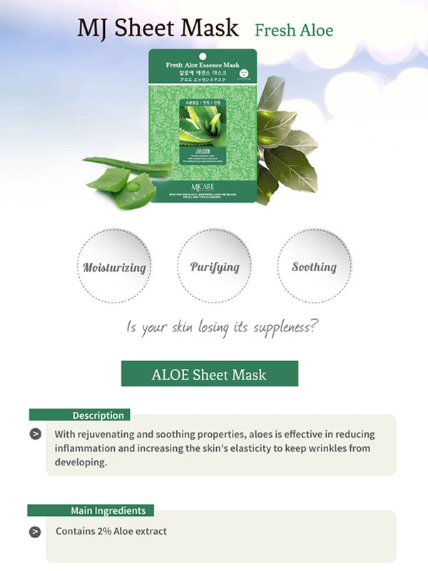 MIJIN Mask Aloe 23g MIJIN