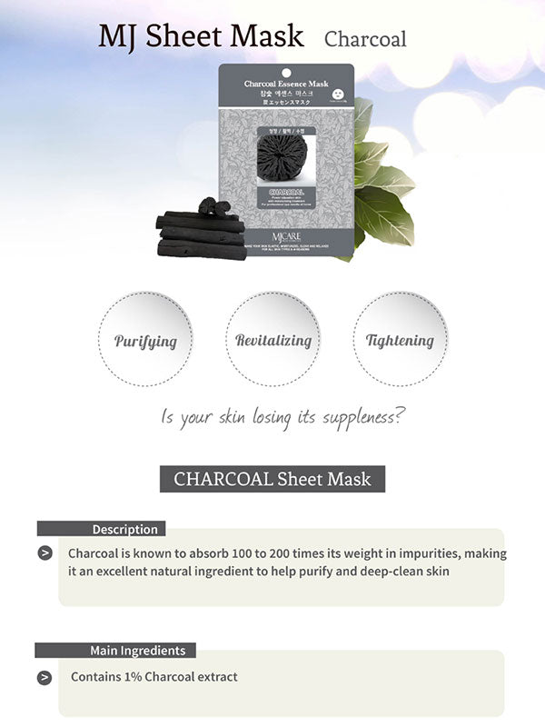 MIJIN Mask Charcoal 23g MIJIN