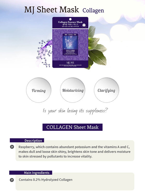 MIJIN Mask Collagen 23g MIJIN