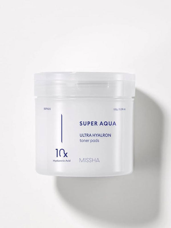 MISSHA Super Aqua Ultra Hyalron Toner Pads 180g / 90pads
