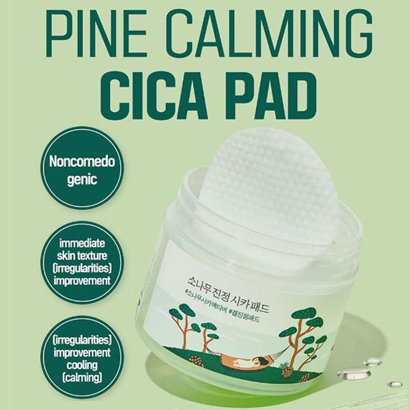 Round Lab Pine Calming Cica Pad 50pads Round Lab