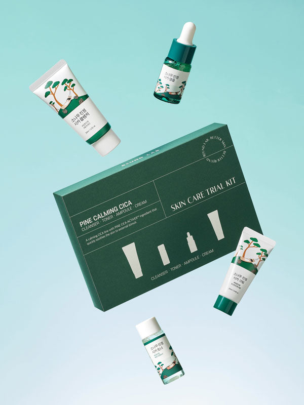 Round Lab Pine Calming Cica Trial Kit
